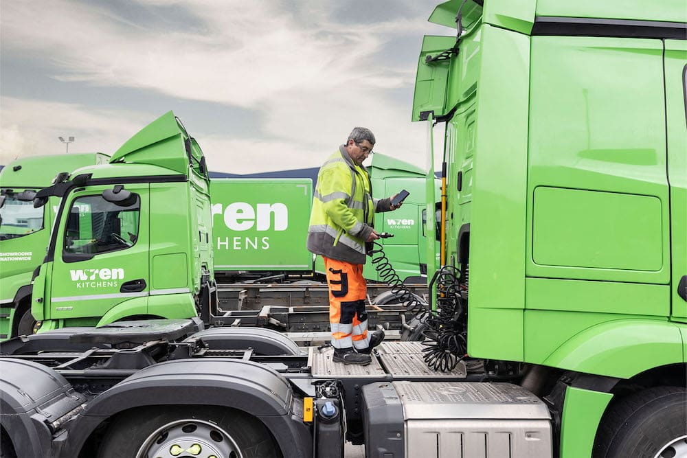Wren Kitchens uses Truckfile Driver App